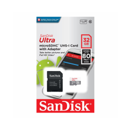 Memoria Micro Sd 32 Gb Sandisk Ultra 100 Mb/s
