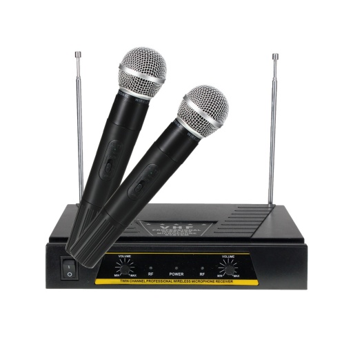 Kit De 2 Microfonos Profesionales Inalambricos Pro